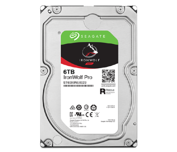 Seagate IRONWOLF PRO CMR 6TB 7200obr. 256MB - 1079372 - zdjęcie 3